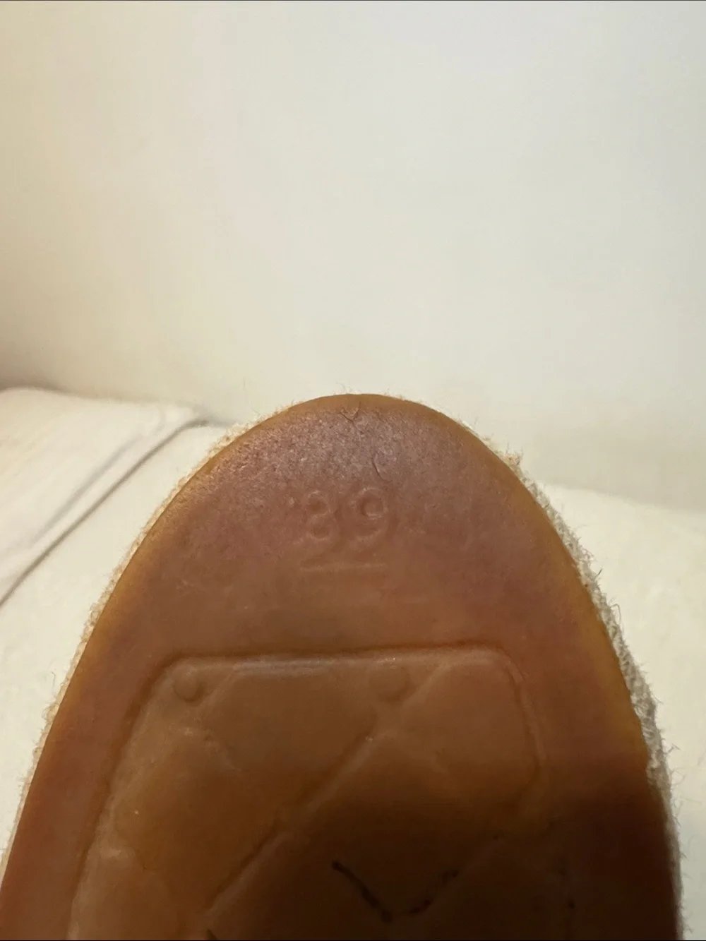 CHANEL Two-Tone Canvas Espadrilles in Beige and Black